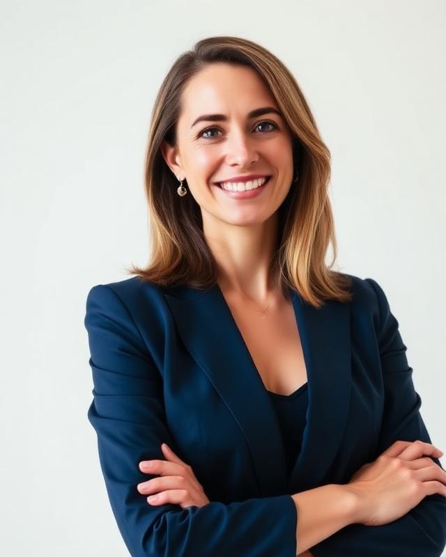 Smiling professional woman